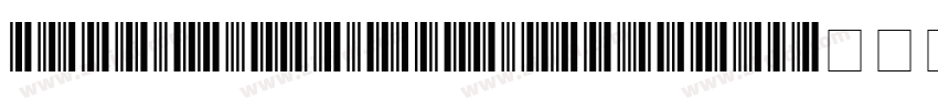 Free 3 of 9 Extended字体转换